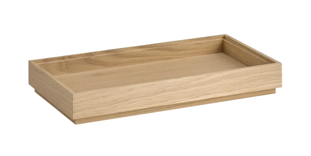 Bon Marché Caisse GN1/3 chêne 32,5x17,6x4,5 cm Valo Aps