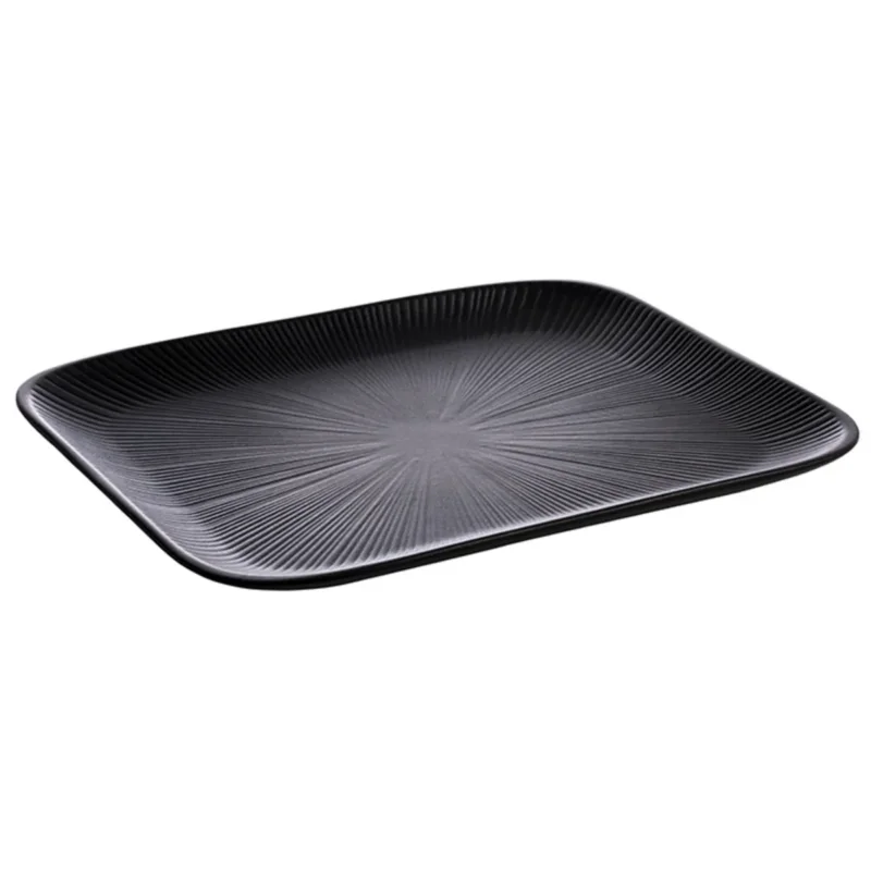 Expédié Aujourd’hui Plateau GN1/2 mélamine noir 32,5x26,5x2,5 cm Nero Aps