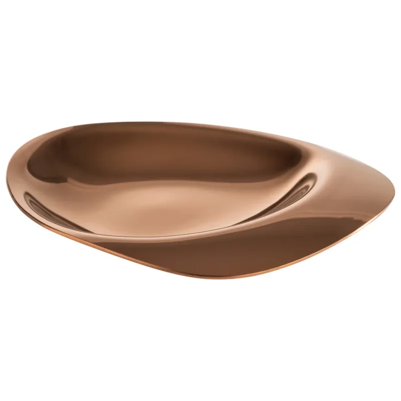 Set de 4 assiettes mise en bouche inox 18/10 cuivre 8,5x8x1 cm Pebbles Aps Achetez Aujourd’hui