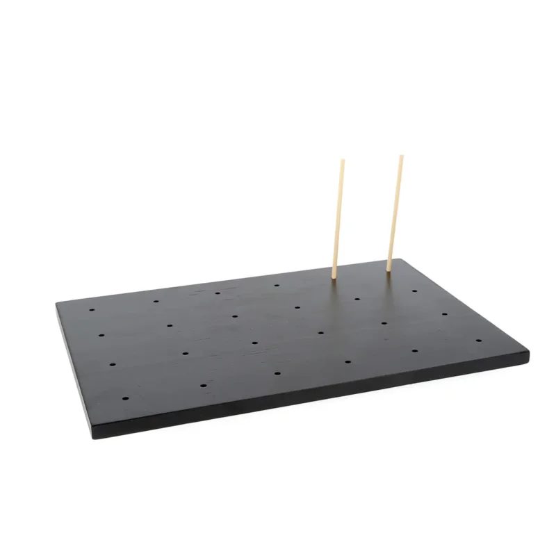Support 24 batôns bambou noir 30x20x1 cm Oxstal Pro.mundi (25 pièces) Authentique