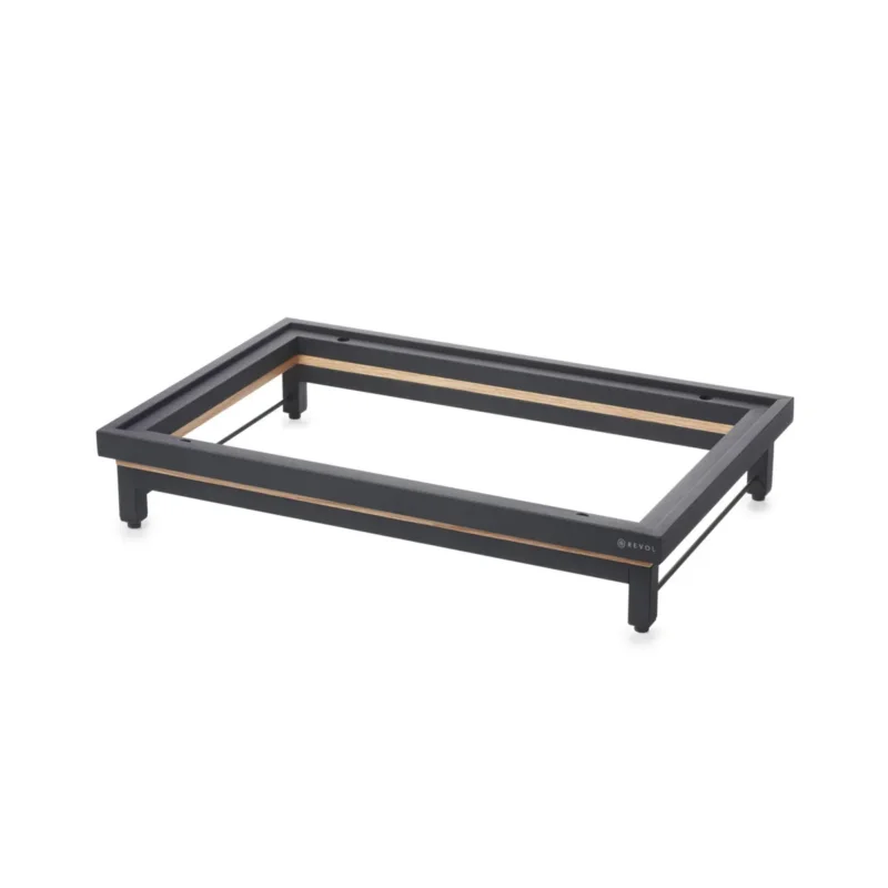 Haute Qualité Rehausse gn 1/1 métal noir En Scène Revol