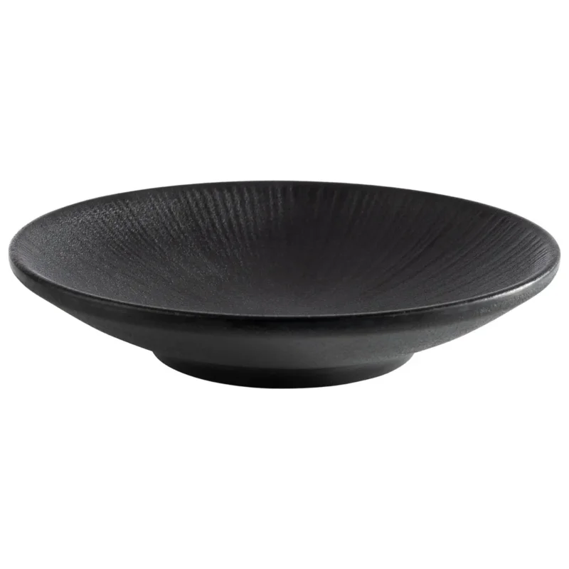 Populaire Assiette mélamine noir Ø 15 cm 3 cm Nero Aps