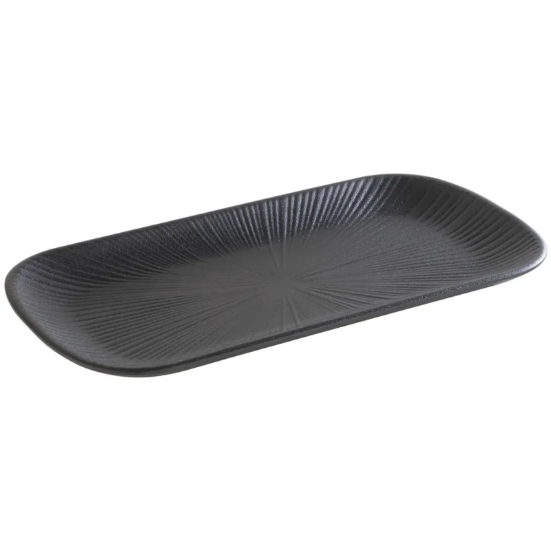 Top Vente Plateau GN1/3 mélamine noir 32,5x17,6x2,5 cm Nero Aps
