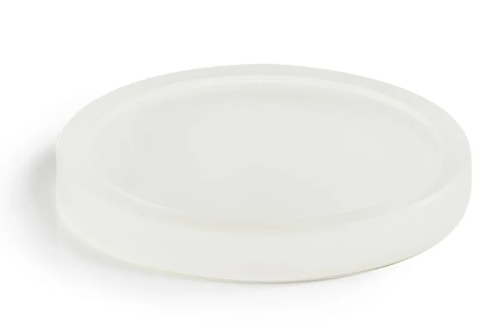 Nouvelle Collection Podium résine Nacryl® blanc Ø 18 cm 2 cm Mealplak Revol