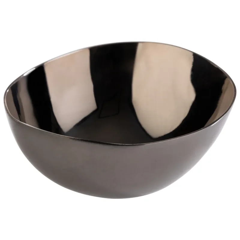 Livraison Gratuite Set de 4 coupelles inox 18/10 noir 6,5x6x2,5 cm Pebbles Aps