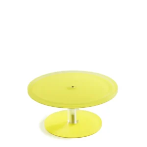 Achat Immédiat Piédestal résine Nacryl® jaune Ø 30 cm 16 cm Mealplak