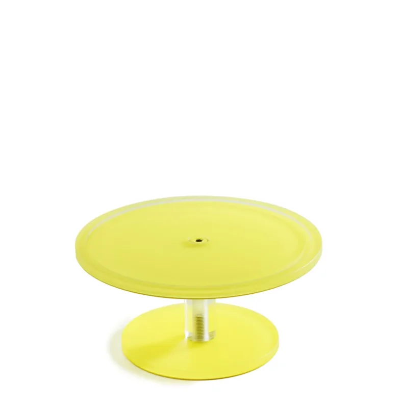 Achat Immédiat Piédestal résine Nacryl® jaune Ø 30 cm 16 cm Mealplak