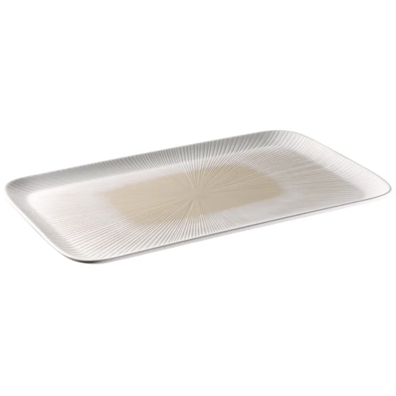 Top Vente Plateau GN1/1 mélamine beige 53x32,5x2,5 cm Blush Aps