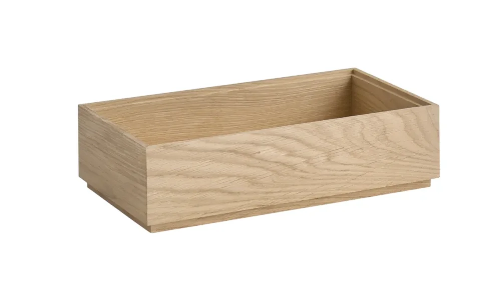 Caisse GN1/3 chêne 32,5x17,6x8,5 cm Valo Aps Authentique