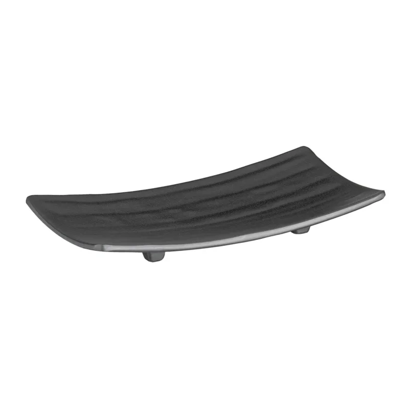 Plateau sushi mélamine noir 22x12x3 cm Zen Aps Nouvel Arrivage