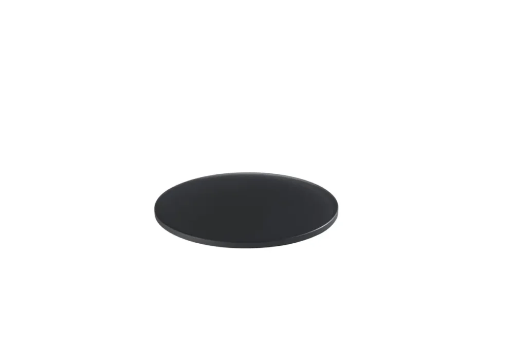 Affaire À Saisir Plateau rond gris résine Nacryl® Ø 24,5 cm Mealplak