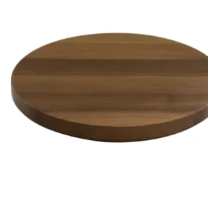 Prix Cassé Plateau de présentation noyer Ø 21,8 cm 2,5 cm Tilt Craster