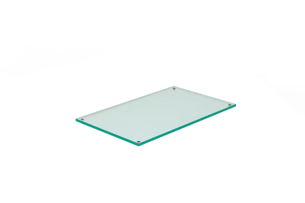 Marque Plateau de présentation verre 53x32,5x2 cm Flow Craster