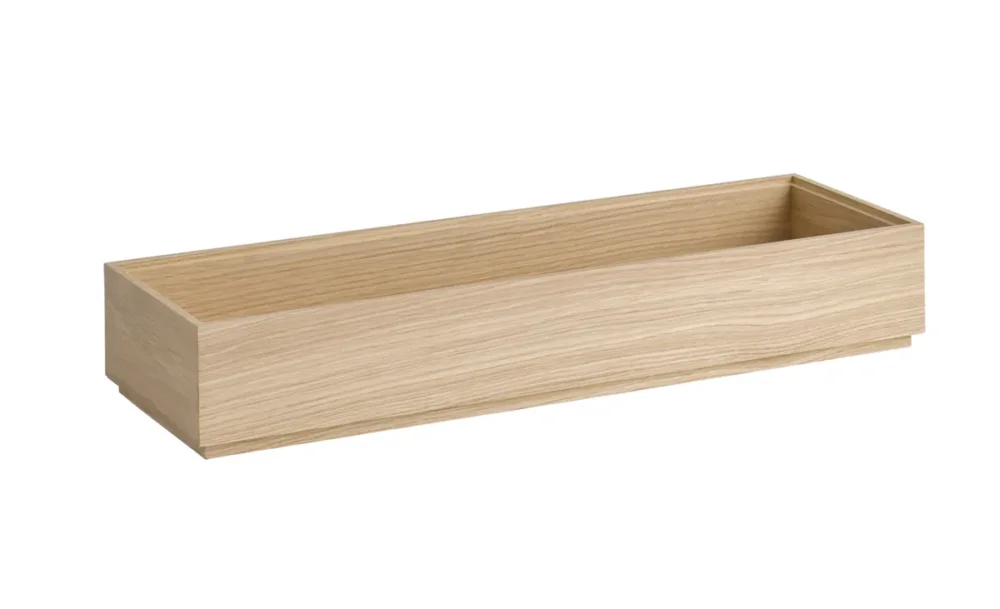 Caisse GN 2/4 chêne 53x16,2x8,5 cm Valo Aps Bon Marché