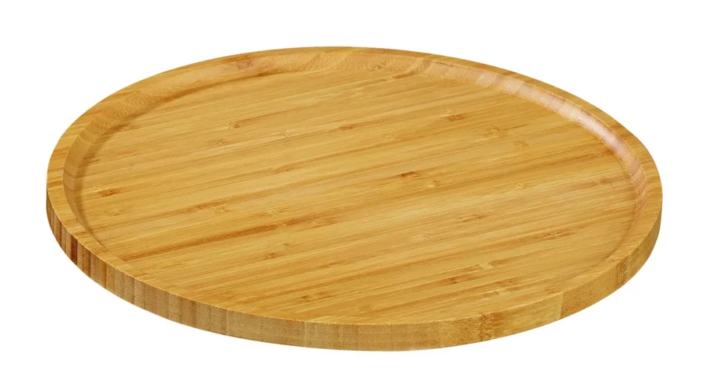 Plateau bambou Ø 31,5 cm 1,5 cm Oxstal Pro.mundi (20 pièces) Certifié