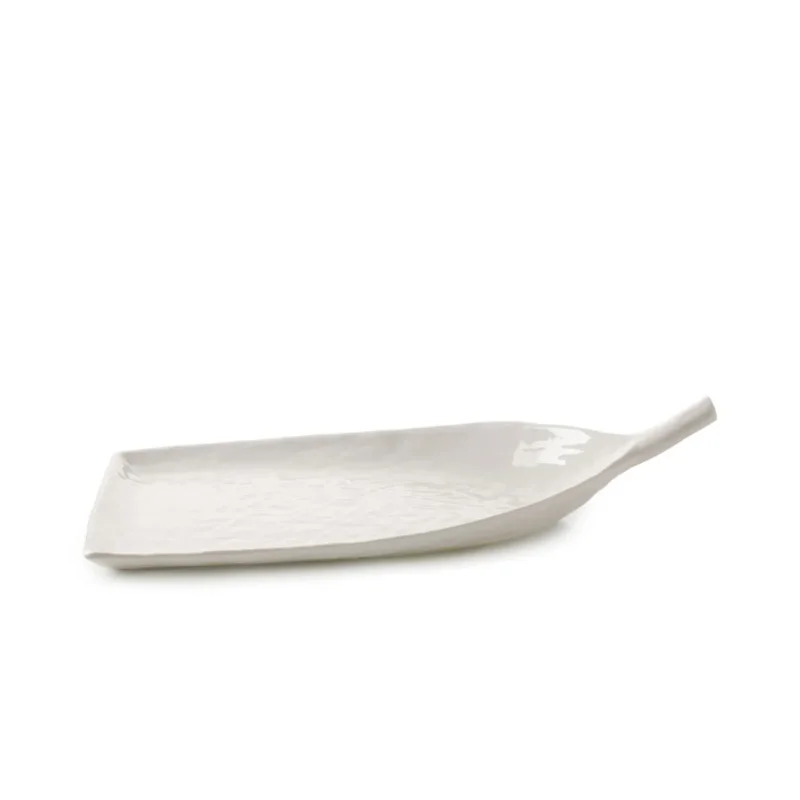 Paiement Sécurisé Palette porcelaine culinaire Blanc albâtre 36x21x8,5 cm Yli Revol