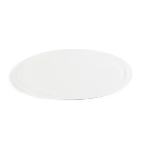 Prix Promo Plateau rond pour cloche résine Nacryl® blanc Ø 33 cm 1 cm Mealplak