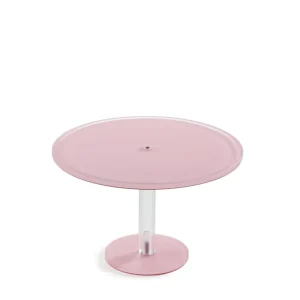 Piédestal résine Nacryl® rose Ø 33 cm 21 cm Mealplak Bon Marché
