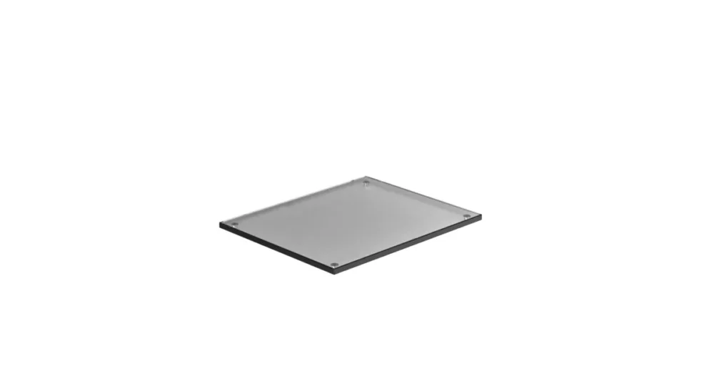 Plateau de présentation verre noir 32,5x26,5x2 cm Flow Craster Achat Immédiat