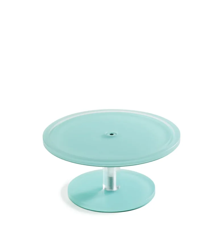 Produit De Marque Piédestal résine Nacryl® bleu lagon Ø 30 cm 16 cm Mealplak