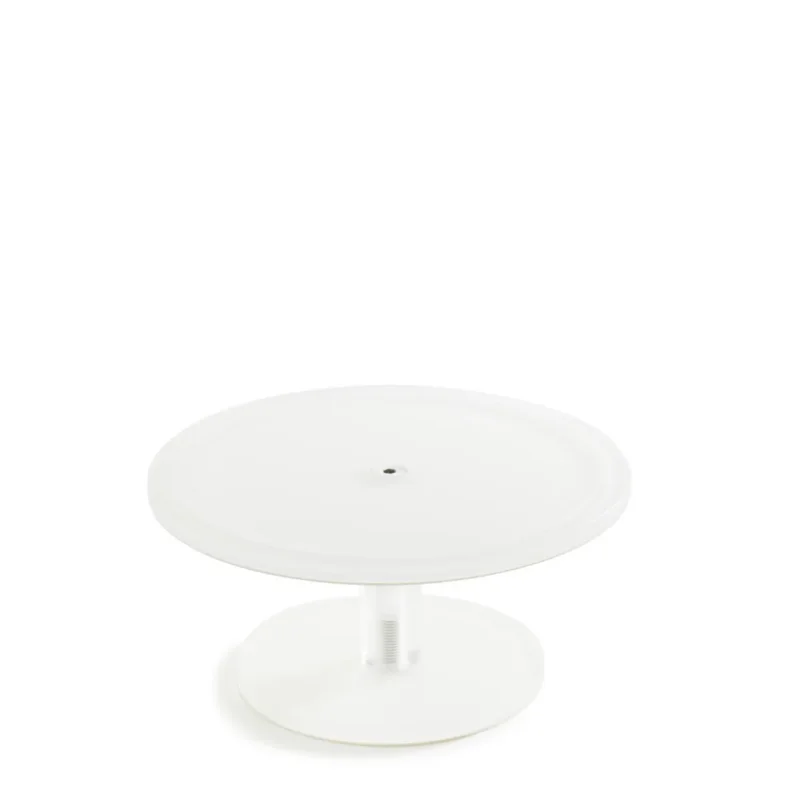 Piédestal résine Nacryl® blanc Ø 30 cm 16 cm Mealplak Offre Spéciale