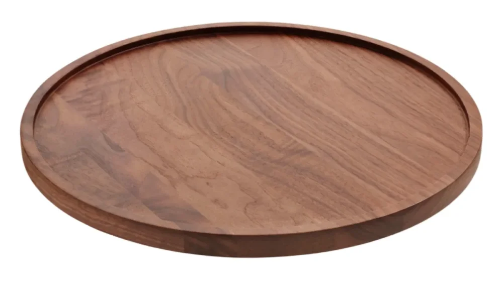 Offre Exclusive Plateau avec bord bois Ø 27,8 cm En Scène Revol