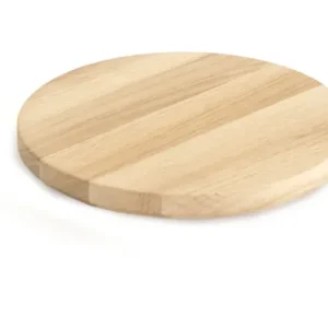 Certifié Plateau de présentation chêne Ø 21,8 cm 2,5 cm Tilt Craster