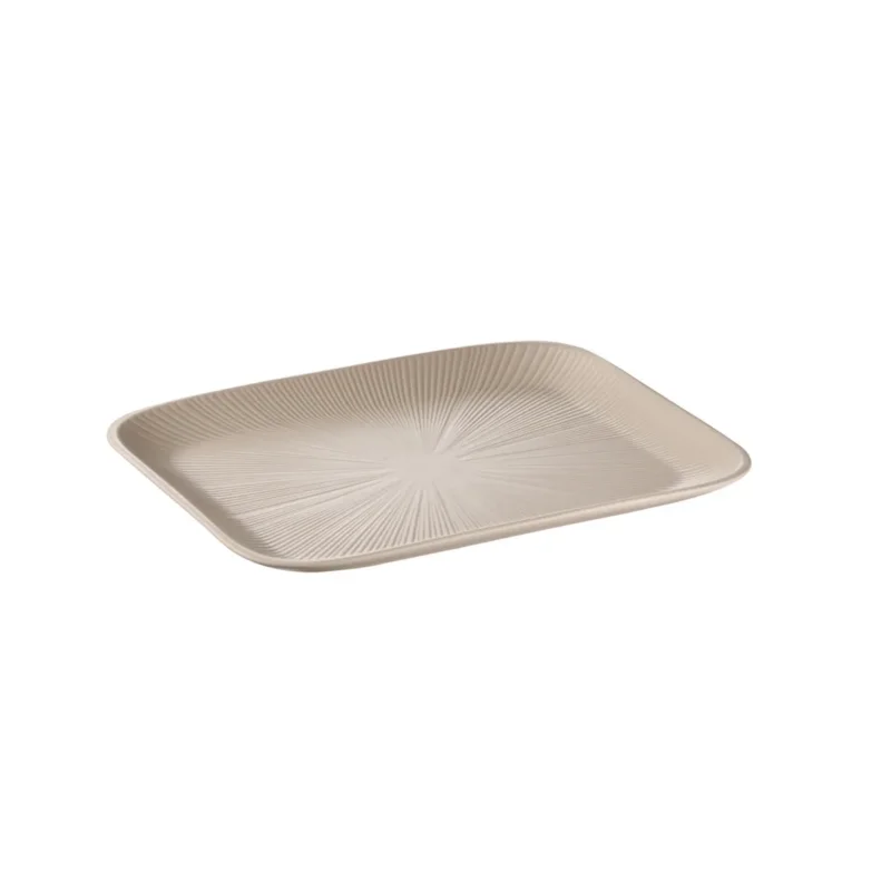 Prix Réduit Plateau GN1/2 mélamine sable 32,5x26,5x2,5 cm Nero Aps