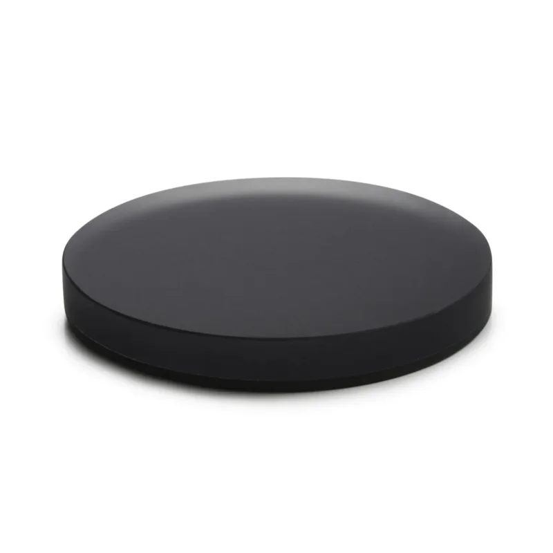 Présentoir à pâtisserie rond gris résine Nacryl® Ø 8 cm Mealplak Revol Remise