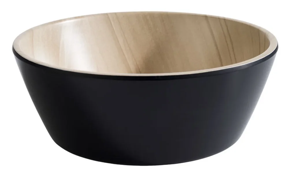 Haute Qualité Saladier mélamine noir Ø 15 cm 5,5 cm 0,44 L Frida Aps