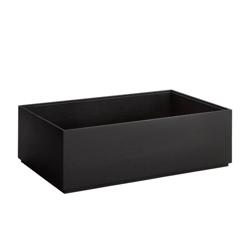 Meilleur Prix Caisse GN1/1 bois noir 53x32,5x16,5 cm Valo Aps