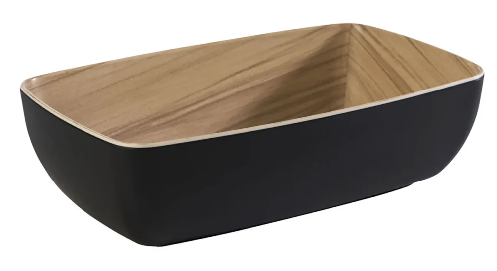 Saladier mélamine noir 26,5x16,2x7,5 cm 4 L Frida Aps Nouvelle Collection