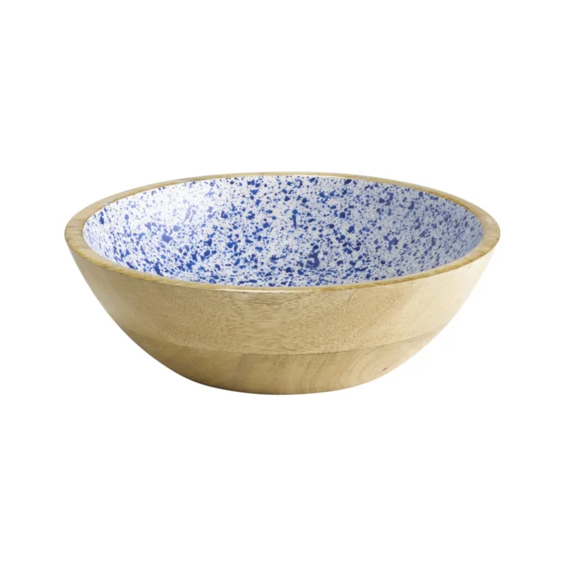 Seulement Aujourd’hui Saladier bois Ø 24 cm 7,5 cm 1,1 L Mango Aps
