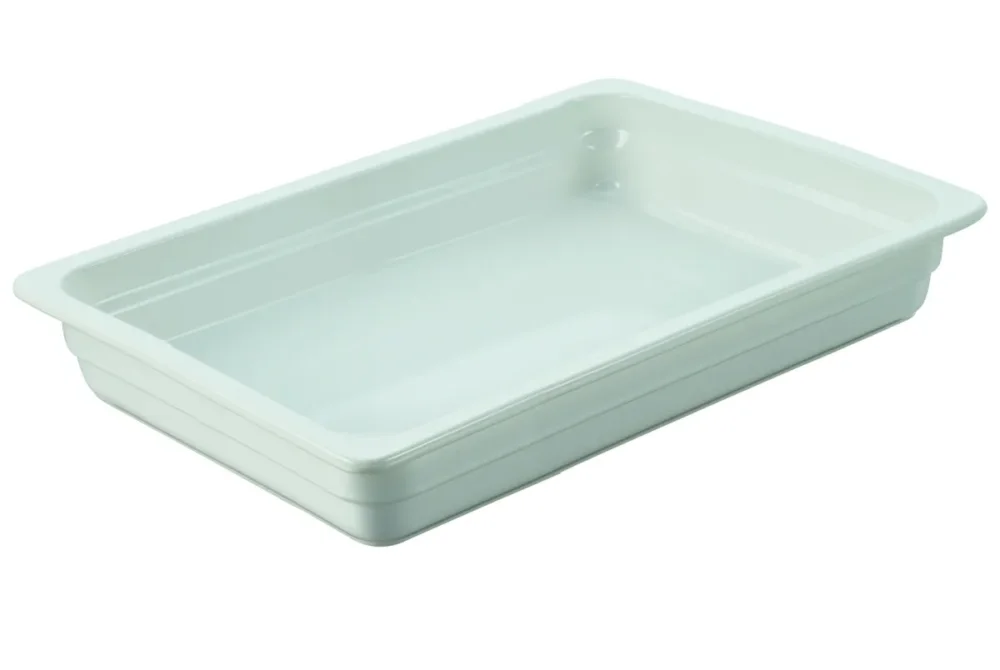 Plat GN2/4 porcelaine culinaire blanc 35,2x32,5x6,5 cm 400 cl Gastro Hotel Revol Offre Exclusive