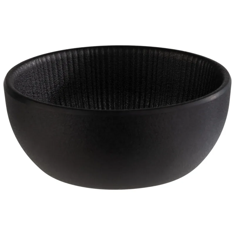 Coupelle mélamine noir Ø 8,5 cm 3,5 cm 10 cl Nero Aps Must-Have