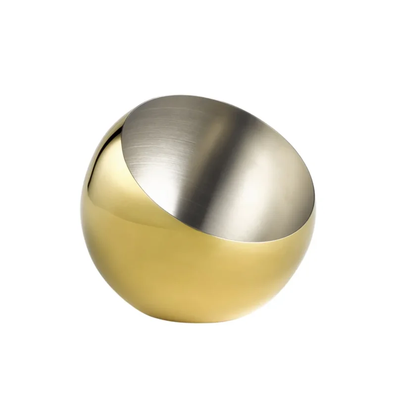 Acheter Direct Saladier inox or Ø 16 cm 15 cm 0,8 L Sphere Aps