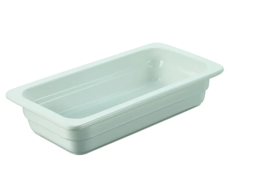 Plat GN1/3 porcelaine culinaire blanc 32,5x17,6x6,5 cm 190 cl Gastro Hotel Revol Dernière Chance