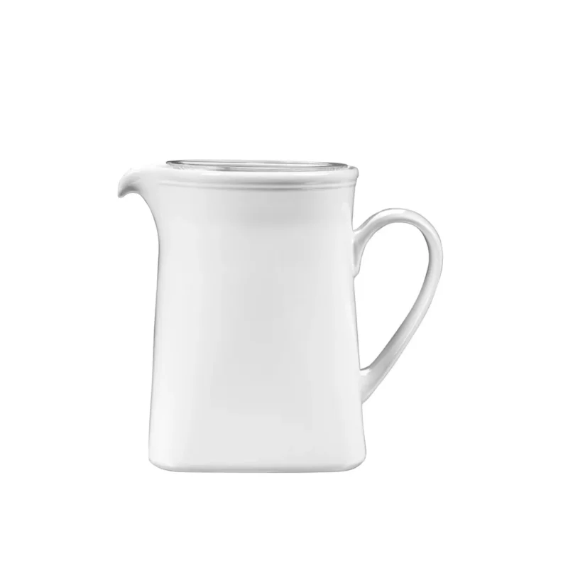 Nouvelle Collection Pot porcelaine vitrifiée blanc 12x12x18 cm 150 cl Counter Serve Churchill