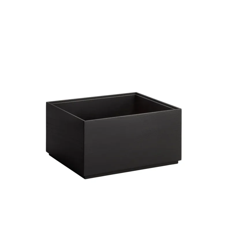 Prix Cassé Caisse GN1/2 bois noir 32,5x26,5x16,5 cm Valo Aps