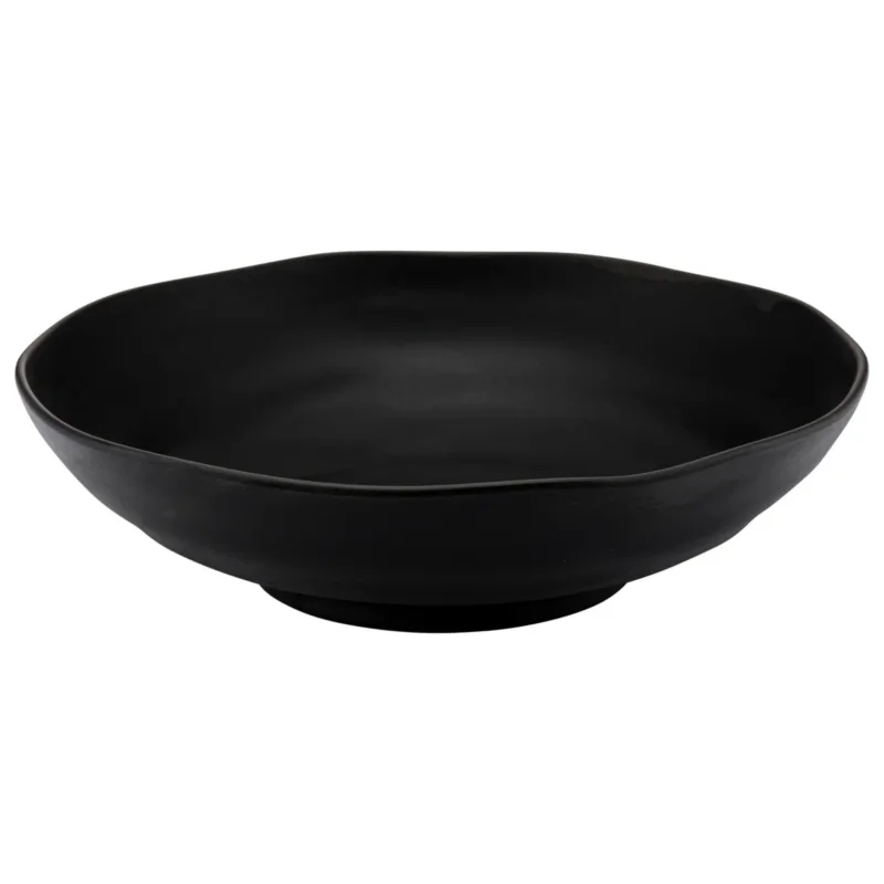 Meilleure Vente Grand plat creux mélamine noir Ø 33,8 cm 9,2 cm 4 L Pigment Dalebrook