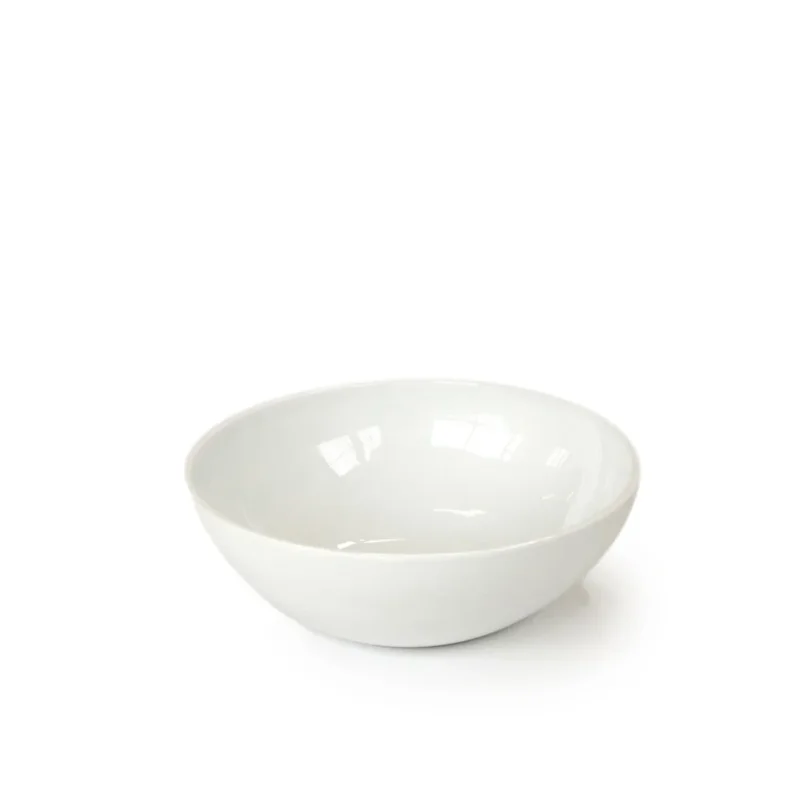 Bol porcelaine blanc Ø 25 cm 8,5 cm Tilt Craster Soldes