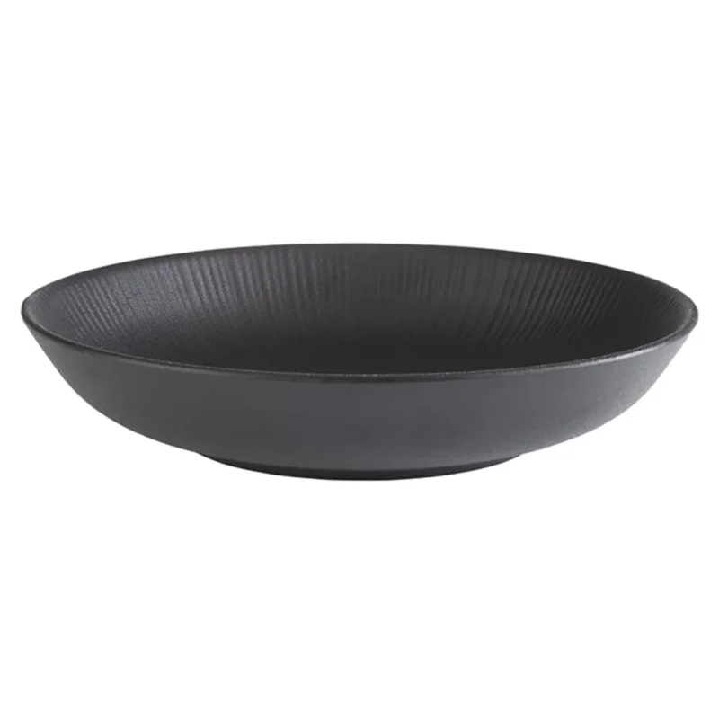 Saladier mélamine noir Ø 22,5 cm 4,5 cm 80 cl Nero Aps Nouvelle Collection