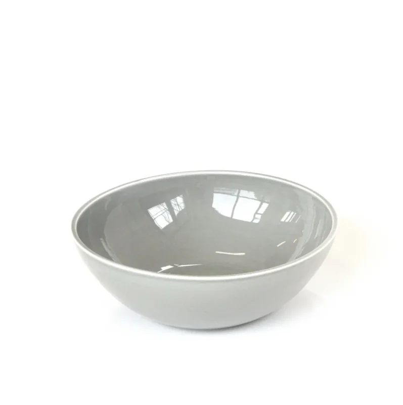 Soldes Bol porcelaine gris Ø 28,5 cm 10 cm Tilt Craster