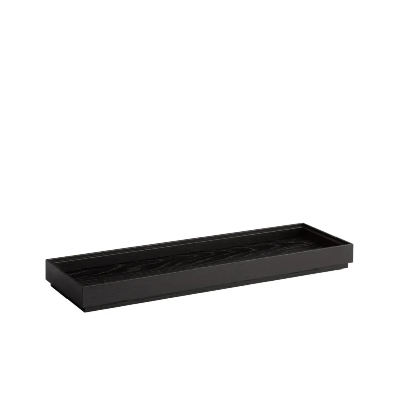 Nouvel Arrivage Caisse gn2/4 bois noir 53x16,2x4,5 cm Valo Aps