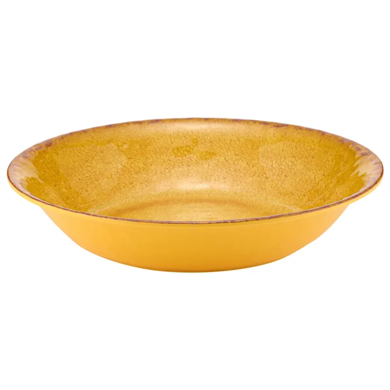 Grand plat creux mélamine orange Ø 35 cm 7 cm 3,5 L Casablanca Dalebrook Prix Choc