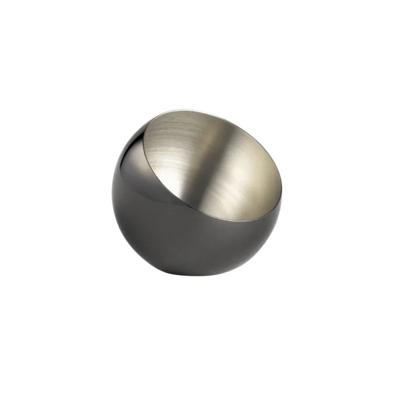 Set de 3 coupelles boule inox noir Ø 8 cm 7 cm 0,1 L Sphere Aps Top Vente