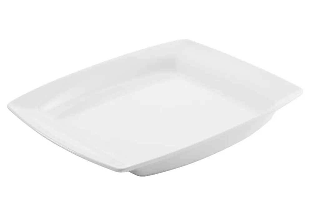 Promotion Saisonnière Plat GN1/2 porcelaine culinaire blanc 32,5x26,5x3,8 cm Alexandrie Revol