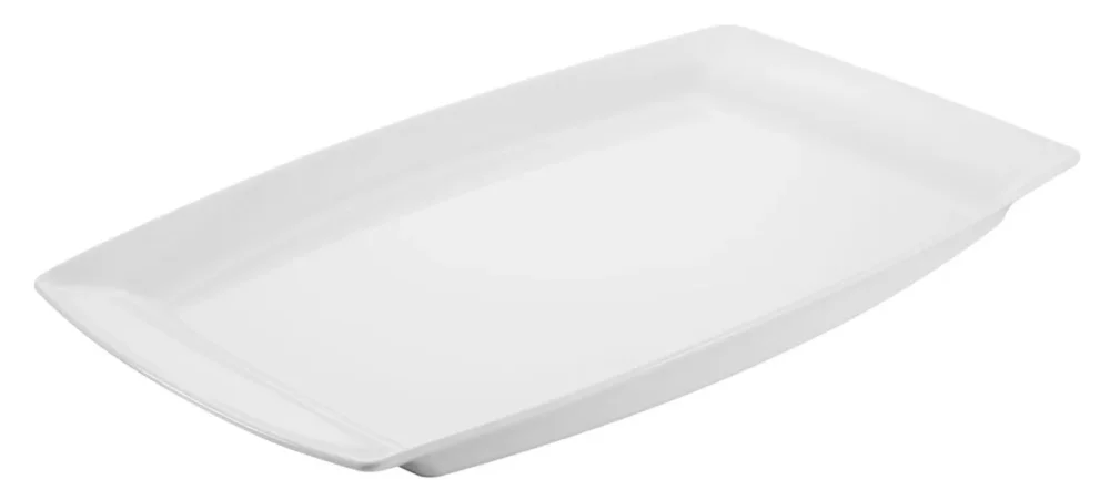 Prix Réduit Plat GN1/1 porcelaine culinaire blanc 53x32,5x3,8 cm Alexandrie Revol