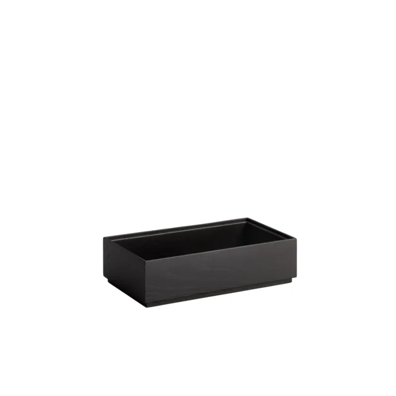 Meilleur Choix Caisse GN1/3 bois noir 32,5x17,6x8,5 cm Valo Aps