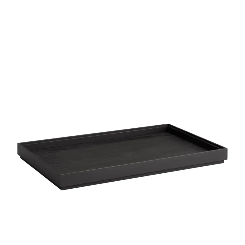 Caisse GN1/1 bois noir 53x32,5x4,5 cm Valo Aps Achat Immédiat